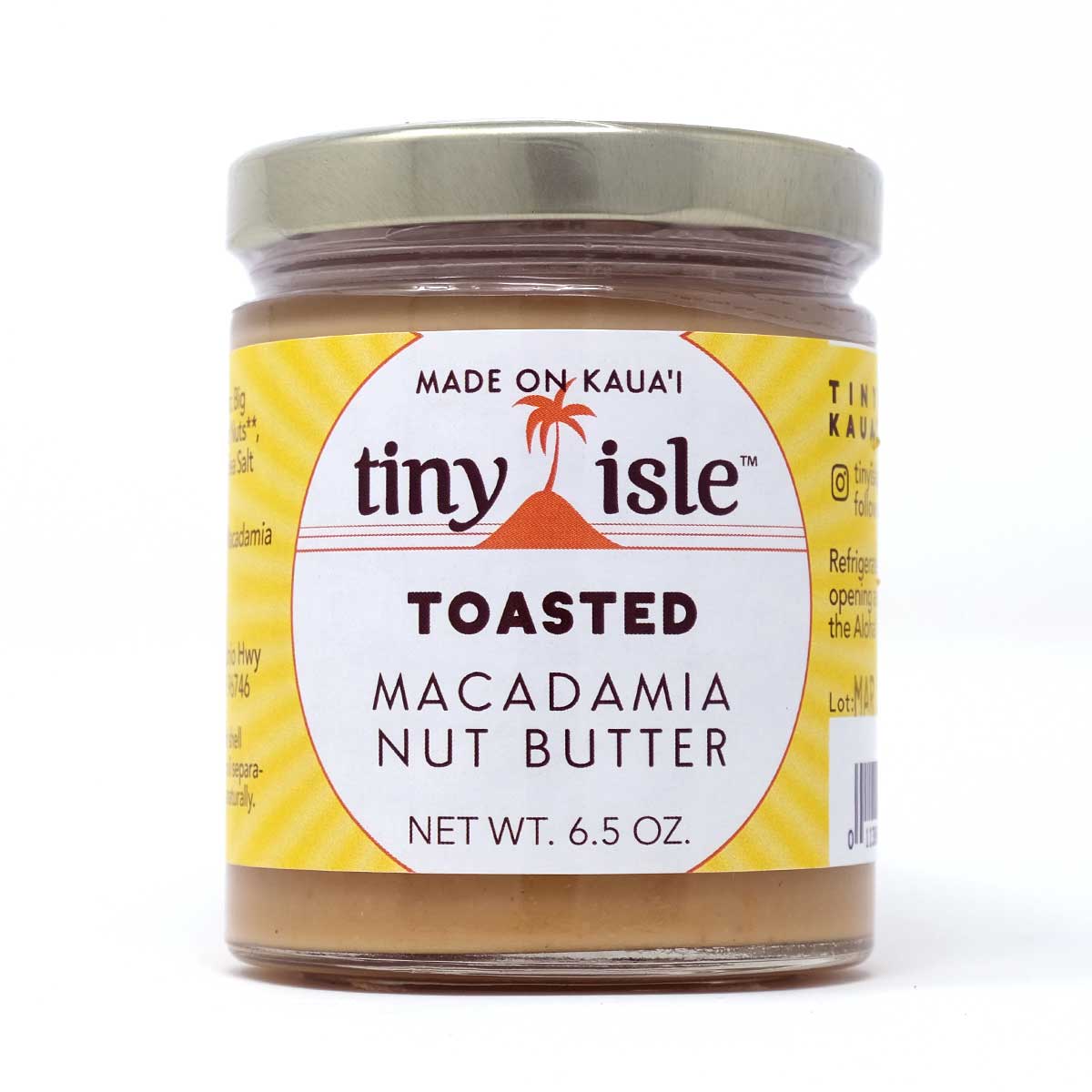 Toasted Macadamia Nut Butter Tiny Isle